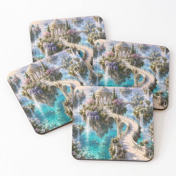 Item preview, Floating Botanical Islands | Gardens Above the Sky designed and sold by Genesis-Ink.