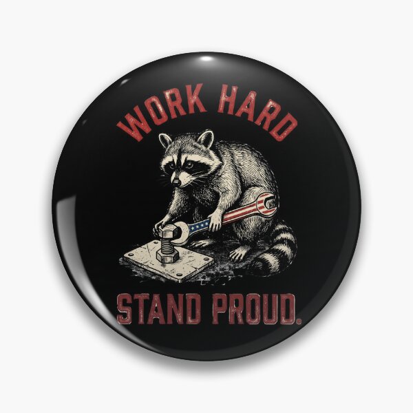 Item preview, Work Hard designed and sold by Roy & Tiffany.