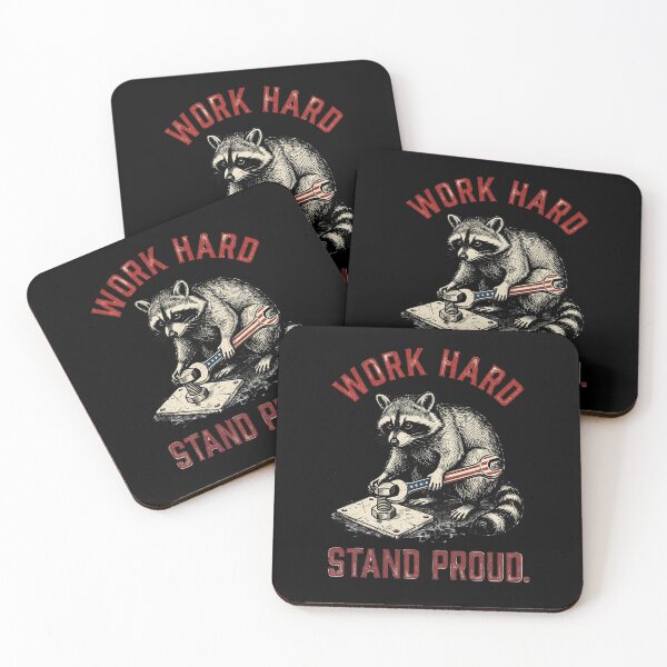Item preview, Work Hard designed and sold by Roy & Tiffany.