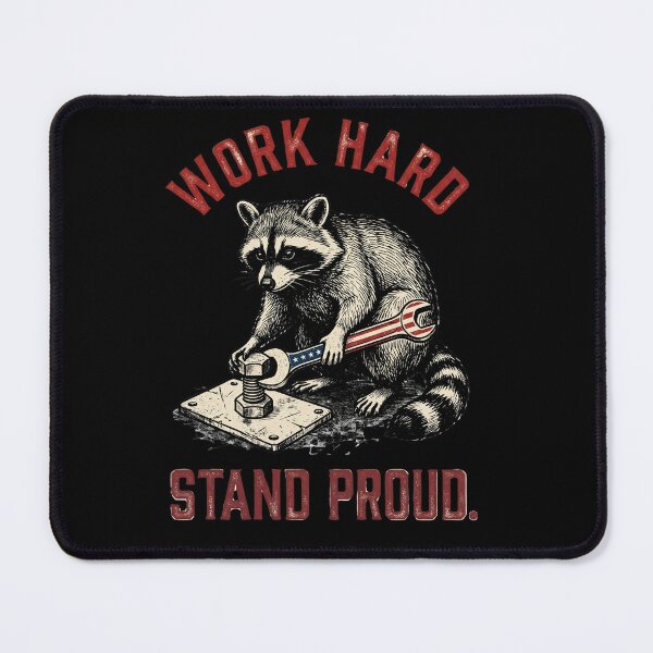 Item preview, Work Hard designed and sold by Roy & Tiffany.