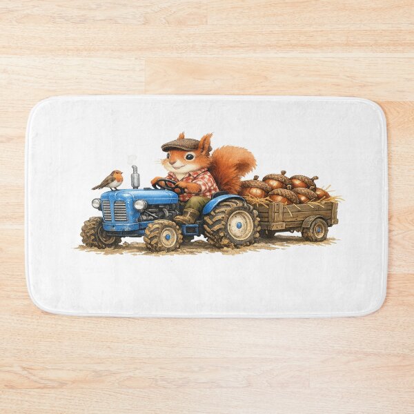 Item preview, Farmer Squirrel designed and sold by SecretSquirrellDesigns.
