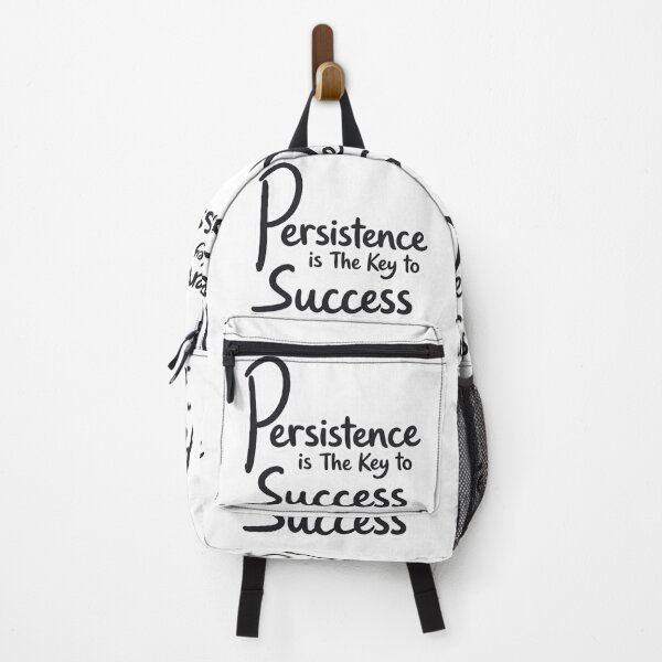 Item preview, Persistence is the key to success quote designed and sold by hjunshop.