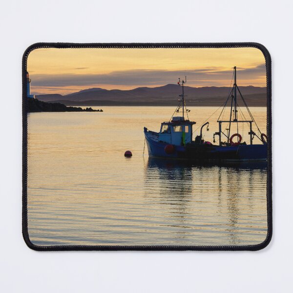 Item preview, Fishing Boat at Dawn, Isle of Islay designed and sold by Kasia Design.