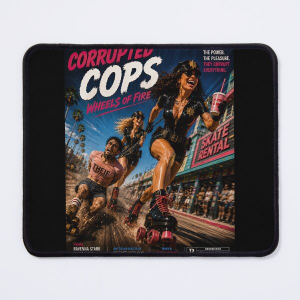 Item preview, Corrupted Cops – Wheels of Fire | Retro designed and sold by obstinator.