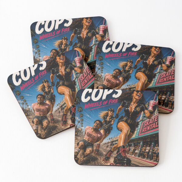 Item preview, Corrupted Cops – Wheels of Fire | Retro designed and sold by obstinator.