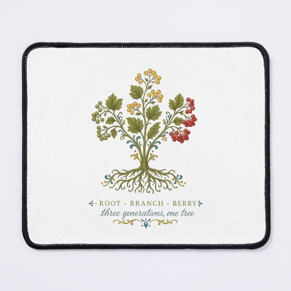 Item preview, Viburnum Tree of Life Folk Art designed and sold by ML-Media.