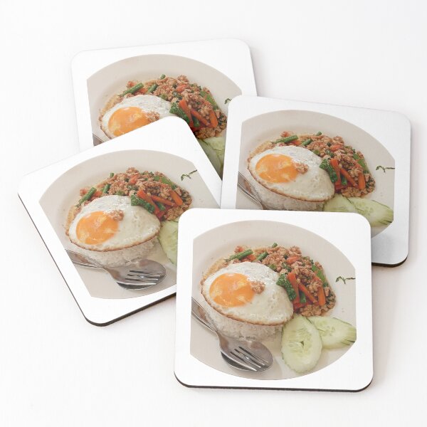 Item preview, Pad kra pao thai food designed and sold by Tealblue25.