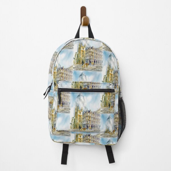 Item preview, The Gherkin London Watercolor Painting designed and sold by caracatita75.