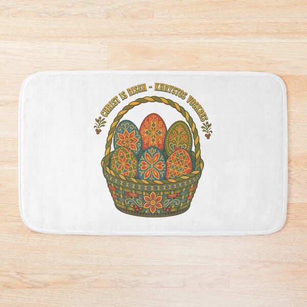 Item preview, Ukrainian Pysanky Easter Basket Art designed and sold by ML-Media.