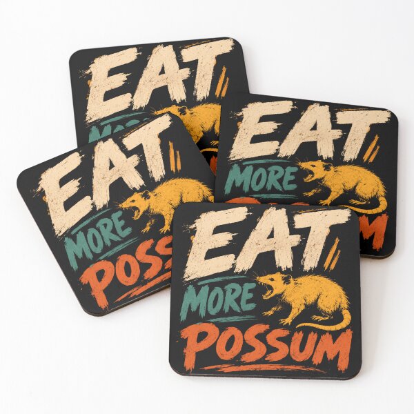 Item preview, Eat More Possum Funny Opossum Animal Lover Wildlife Humor designed and sold by JonesFlora2025.