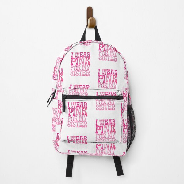 Item preview, I Wear Pink For My Sister Retro Groovy Typography designed and sold by DariaOltes.