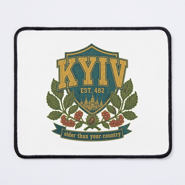 Item preview, Kyiv Older Than Your Country Vintage Ukrainian Shield designed and sold by ML-Media.
