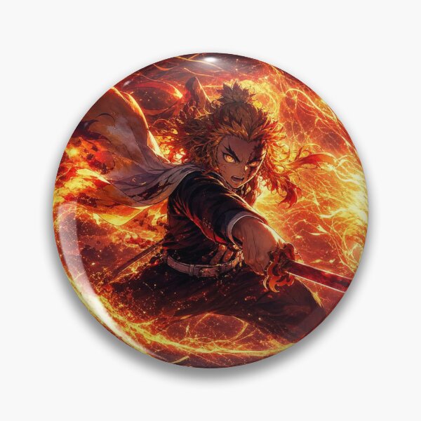Item preview, Inferno Dragon Swordsman | Blazing Flame Warrior | Epic Fantasy Anime Inspired Art Print designed and sold by Dyan4.
