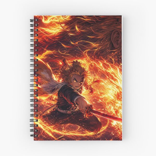 Item preview, Inferno Dragon Swordsman | Blazing Flame Warrior | Epic Fantasy Anime Inspired Art Print designed and sold by Dyan4.