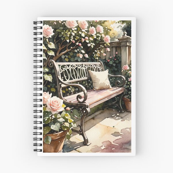 Item preview, Art - Ornate Garden Bench, Peaceful Intimacy in Nature designed and sold by Reverso-Design.