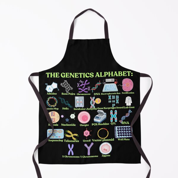 Item preview, The Genetics Alphabet, cool science, biology and Genetics designed and sold by NoetherSym.