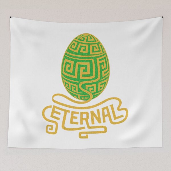 Item preview, Eternal Greek Key Pysanka Easter Egg designed and sold by ML-Media.