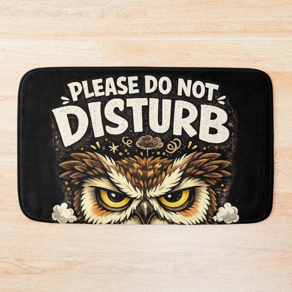 Item preview, Please Do Not Disturb I’m Disturbed Enough Already Owl Shirt | Funny Introvert Meme designed and sold by Doodle ⭐⭐⭐⭐⭐.