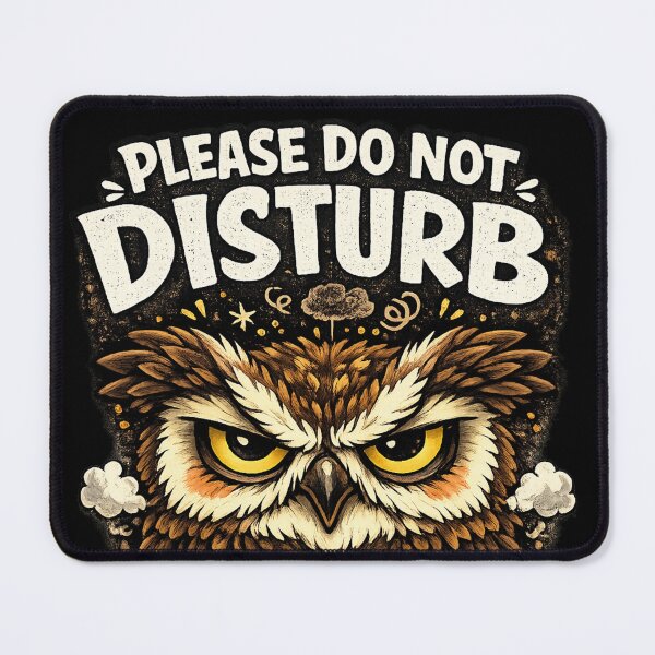 Item preview, Please Do Not Disturb I’m Disturbed Enough Already Owl Shirt | Funny Introvert Meme designed and sold by Doodle ⭐⭐⭐⭐⭐.