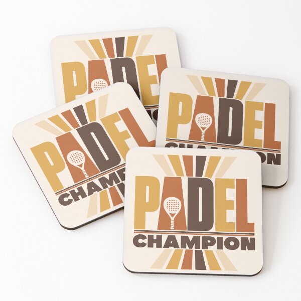 Item preview, Padel Champion Bold Typography - Mens Retro Sports Text Art - Vintage Padel Gift designed and sold by BelievingCreate.