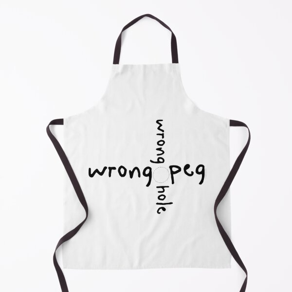 Item preview, Wrong Peg & Wrong Hole designed and sold by GreenBeanary.