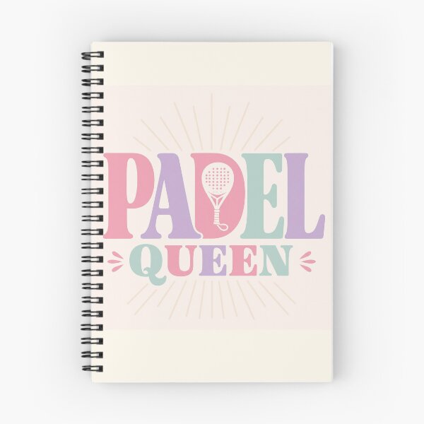 Item preview, Padel Queen Bold Typography - Womens Pastel Sports Text Art - Elegant Padel Gift designed and sold by BelievingCreate.