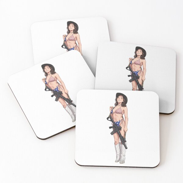 Item preview, American Gun Girl by RAWLIFEGRAPHIC designed and sold by RAWLIFEGRAPHIC.
