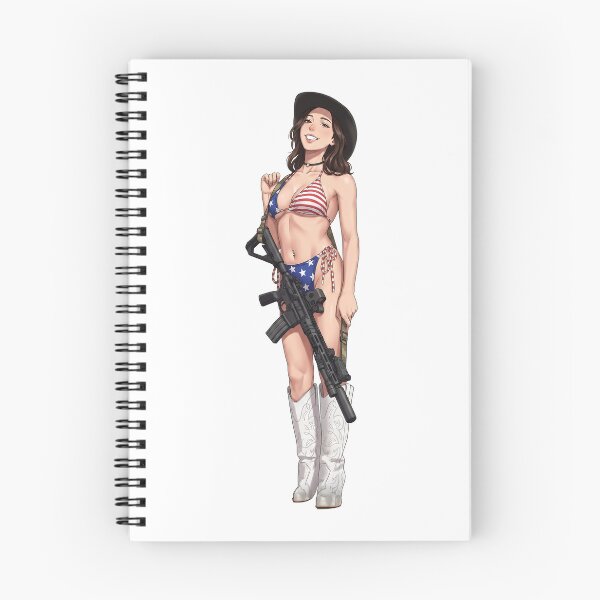 Item preview, American Gun Girl by RAWLIFEGRAPHIC designed and sold by RAWLIFEGRAPHIC.