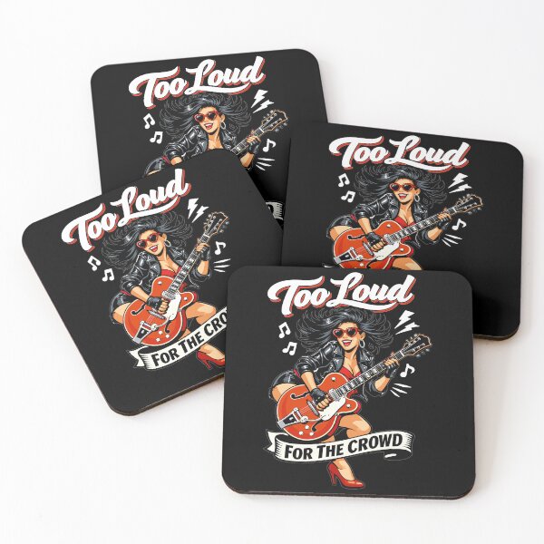 Item preview, Rockabilly Pin Up: Too Loud For The Crowd designed and sold by Pineapple-Tree.