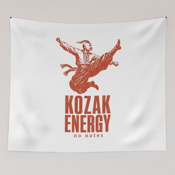 Item preview, Kozak Energy Ukrainian Hopak Dancer designed and sold by ML-Media.