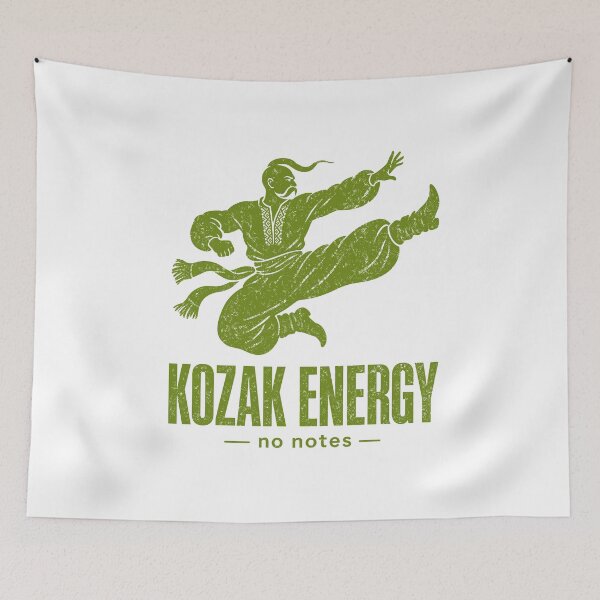 Item preview, Ukrainian Kozak Warrior Jumping Design designed and sold by ML-Media.