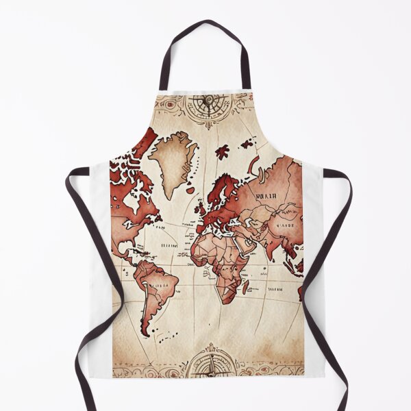 Item preview, Cartography - Ancient cartographic representation, Historical geographical style designed and sold by Reverso-Design.
