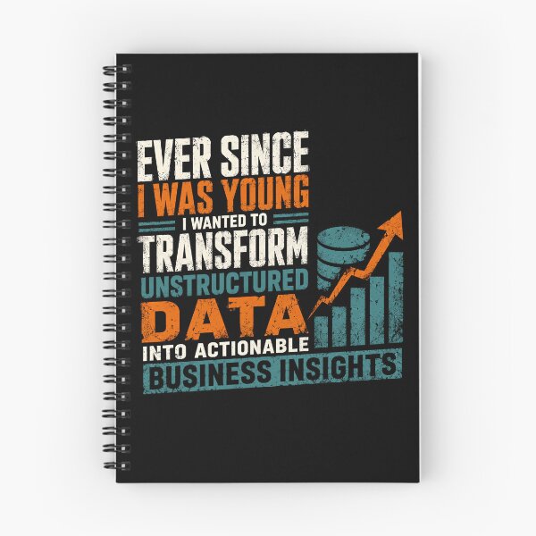 Artikelvorschau, Schon seit meiner Kindheit wollte ich unstrukturierte Daten in umsetzbare Geschäftseinblicke verwandeln (Data Science). entworfen und verkauft von JonesFlora2025.