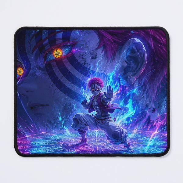 Item preview, Cosmic Martial Demon Warrior Anime Art | Neon Galaxy Fantasy Illustration designed and sold by Dyan4.
