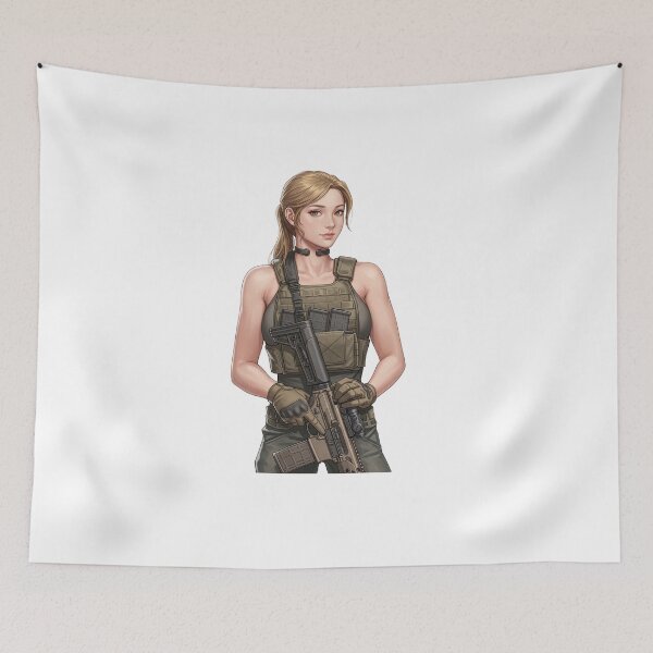 Item preview, Tactical Girl designed and sold by RAWLIFEGRAPHIC.