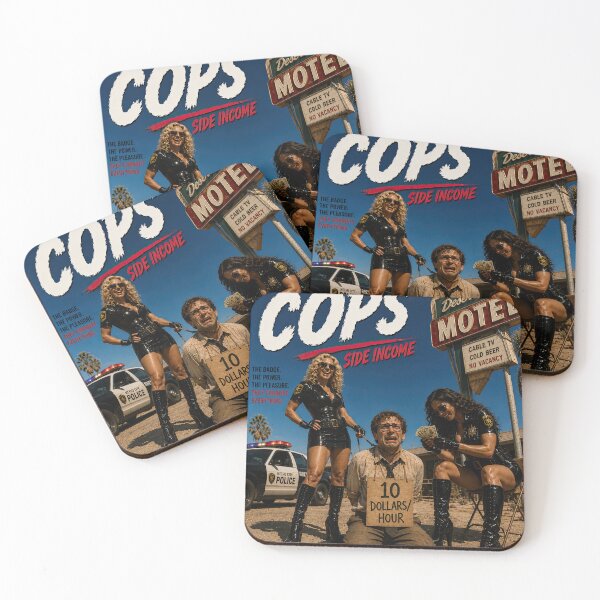 Item preview, Copy of Corrupted Cops – Burning Ambitions | Retro Movie Poster designed and sold by obstinator.