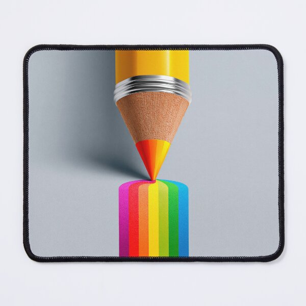 Item preview, Colorful Rainbow Pencil – Creative Artistic Drawing Illustration 2 designed and sold by WordPlayStudio.