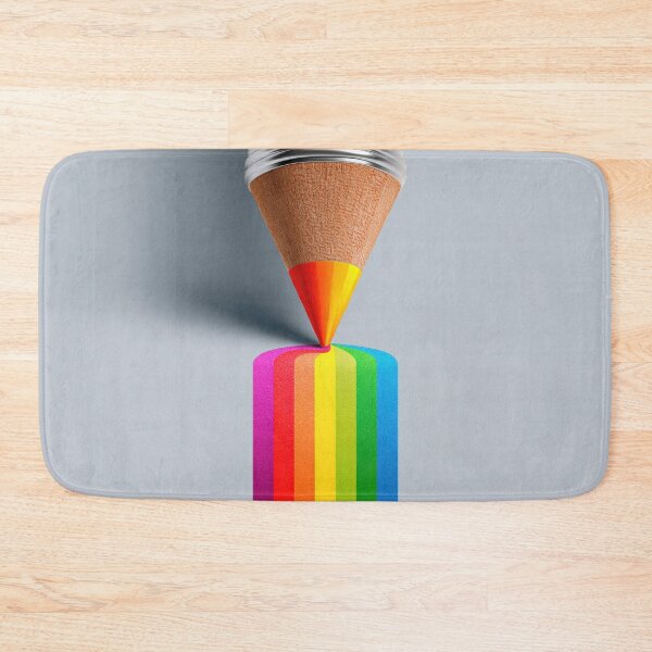 Item preview, Colorful Rainbow Pencil – Creative Artistic Drawing Illustration 2 designed and sold by WordPlayStudio.