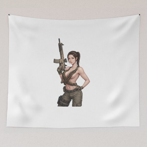 Item preview, Tactical Girl designed and sold by RAWLIFEGRAPHIC.