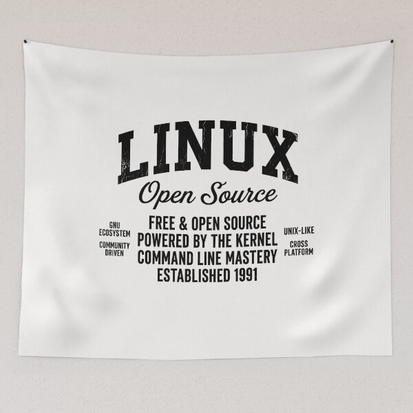 Item preview, Vintage Linux Open Source designed and sold by BrunoLinuxArt.