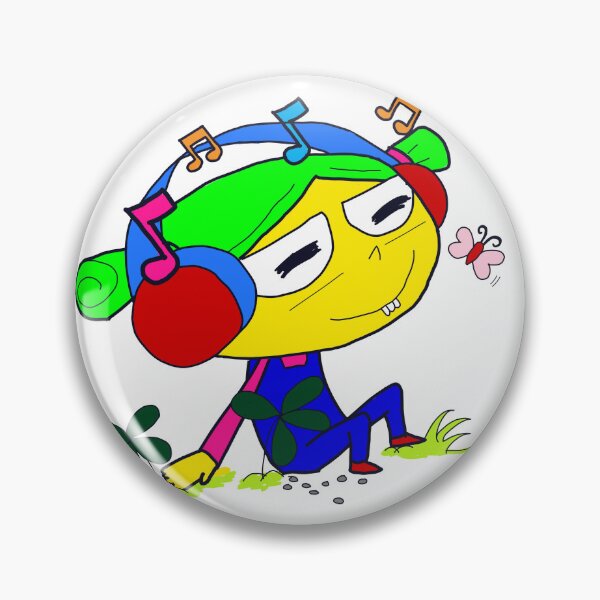 Item preview, Vibing Listening to Music - Cute Loud Cartoon Art designed and sold by pixelblotshop.