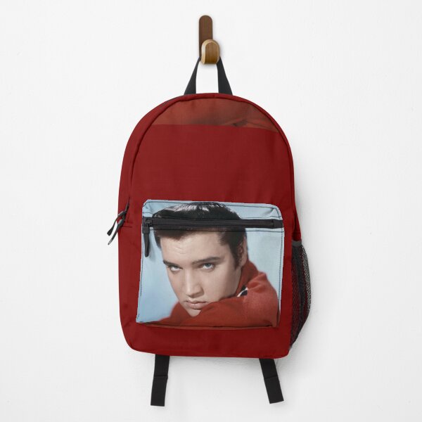 Item preview, Elvis Presley Vintage Portrait - Classic Red Sweater & Iconic Smoldering Gaze designed and sold by ElvisVintagePosters.