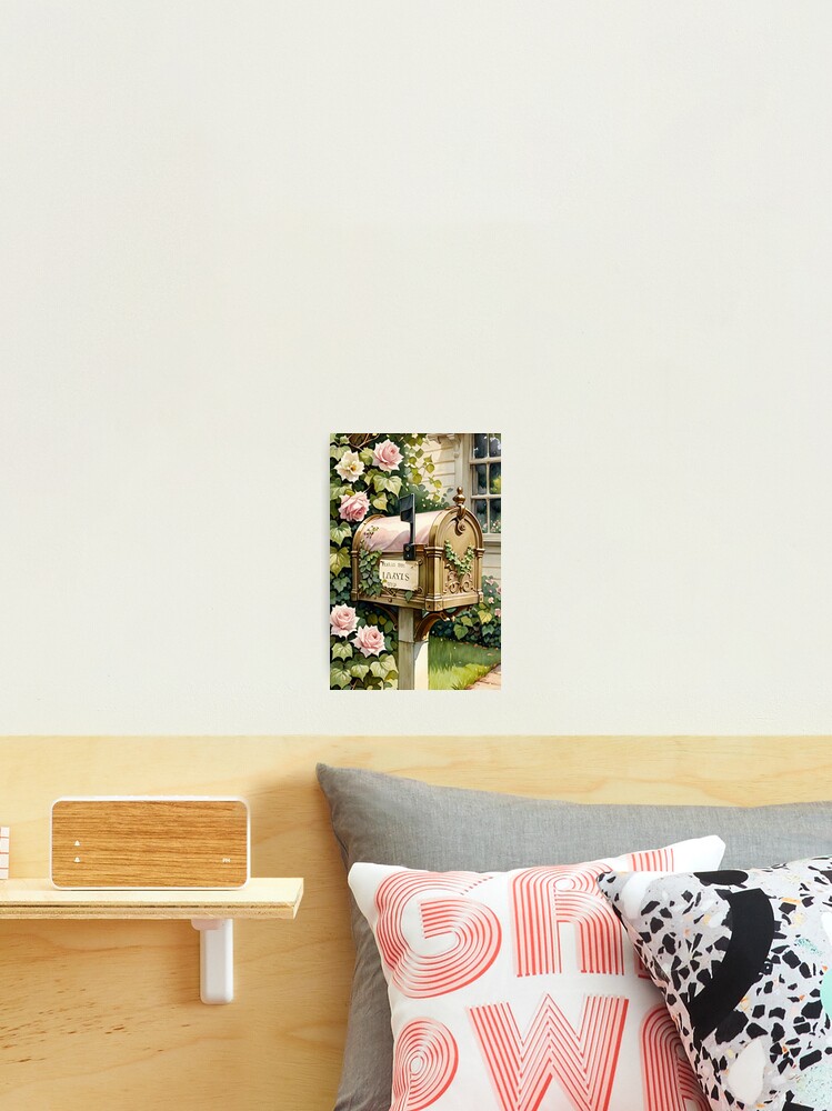 Thumbnail 2 von 3, Fotodruck, Decoration - Antique Decorative Object, Floral and Poetic Evocation designt und verkauft von Reverso-Design.