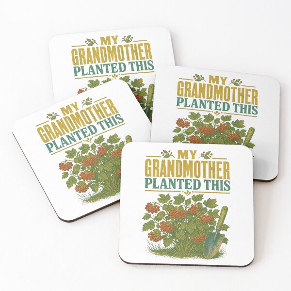 Item preview, My Grandmother Planted This Viburnum Garden designed and sold by ML-Media.