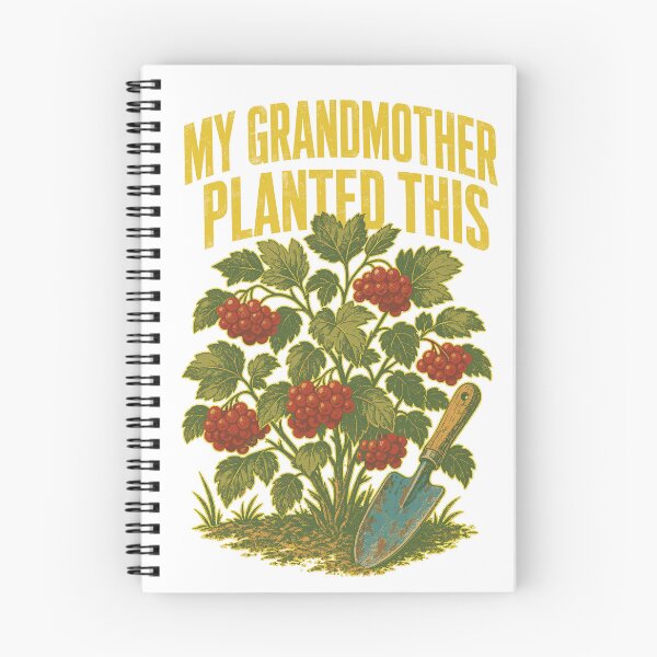 Item preview, My Grandmother Planted This Viburnum Garden designed and sold by ML-Media.