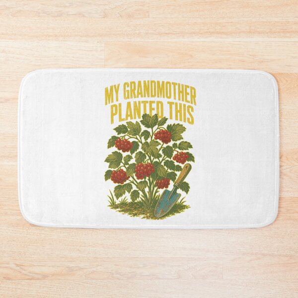 Item preview, My Grandmother Planted This Viburnum Garden designed and sold by ML-Media.