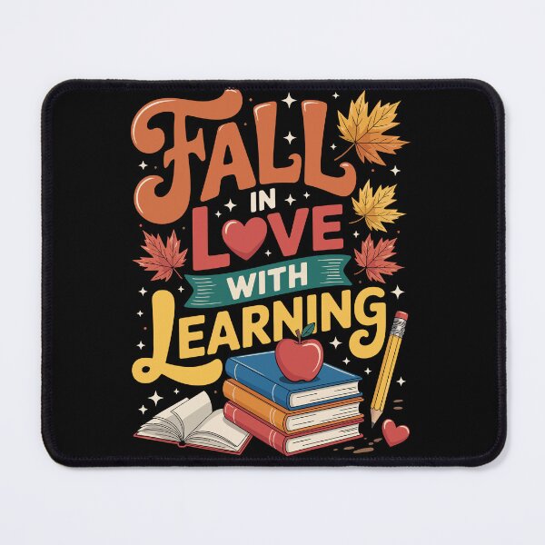 Item preview, FALL IN LOVE WITH LEARNING designed and sold by jkrphoto.