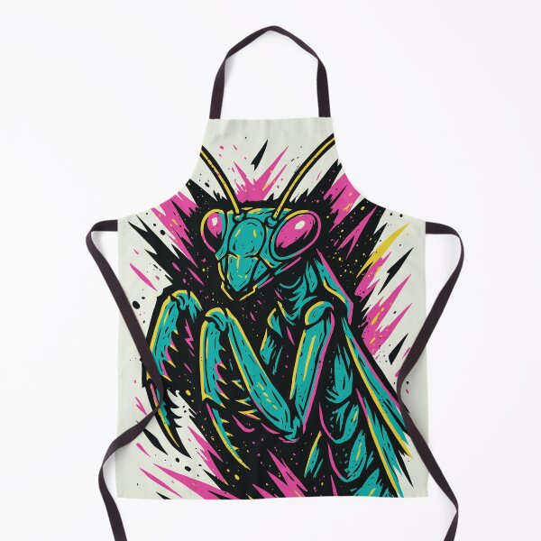 Item preview, Neon Praying Mantis designed and sold by Ghost on Toast.