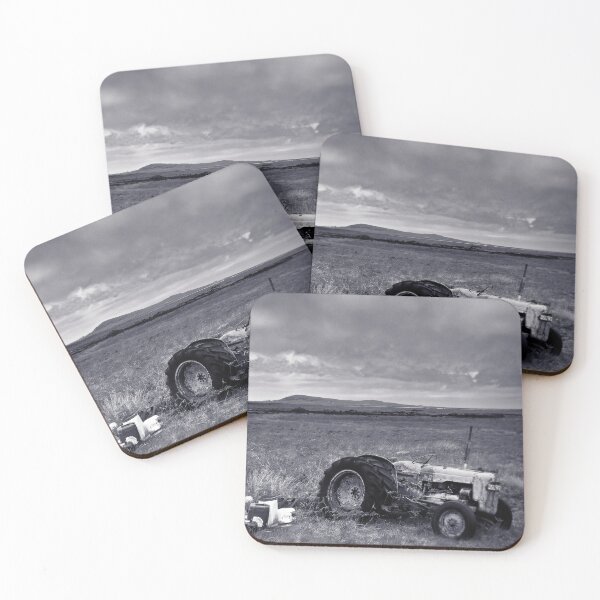 Item preview, Abandoned Tractor in Remote Field, Islay designed and sold by Kasia Design.