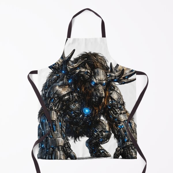 Item preview, Steel Moose V5 – Industrial Cyber Moose | Mechanical Beast Metal Art designed and sold by SteelCoat Studio.